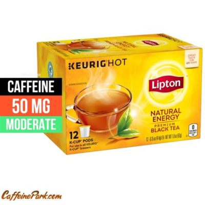 how much caffeine in lipton tea bag: Delving into the Enigmatic World of Tea Caffeine Content